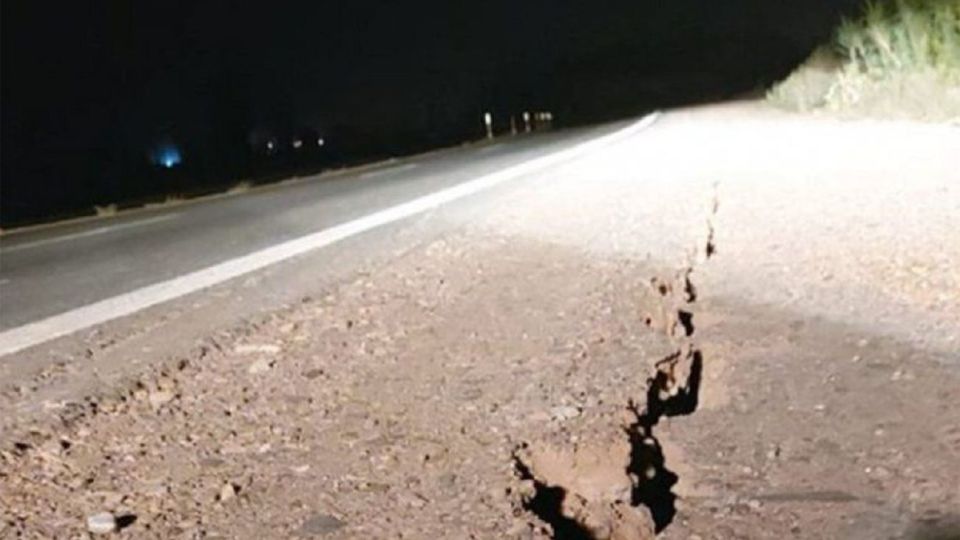 Sismo en San Juan.