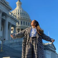 Los extravagantes looks de Jennifer López para a asunción de Joe Biden