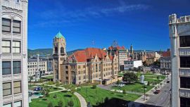 La cuna de Biden cuenta con apenas 77.000 habitantes.