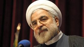 Rohani celebró la salida de Trump.