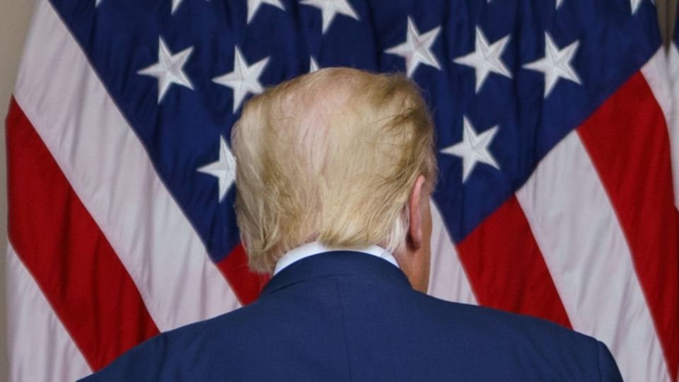 El presidente saliente de Estados Unidos, Donald Trump.