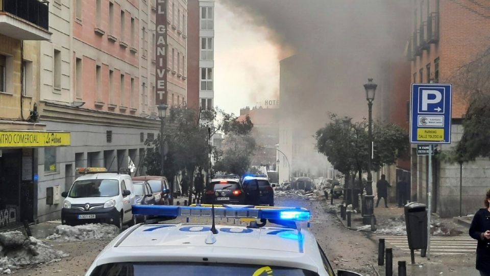Explosión en Toledo.