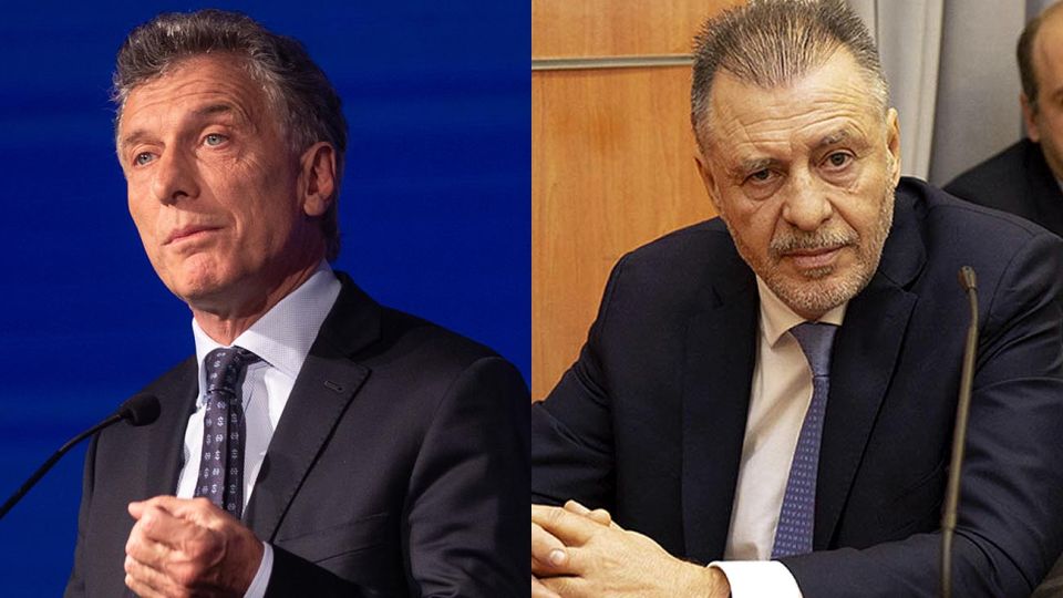 Mauricio Macri y Cristobal López