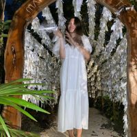 Pampita y el emotivo pedido a la Virgen desatanudos tras confirmar su embarazo