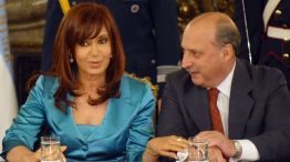 José Pampuro con Cristina Kirchner, en 2008