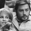 Nathalie y Alain Delon