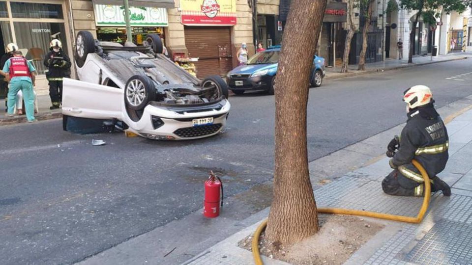 Vuelco en Recoleta