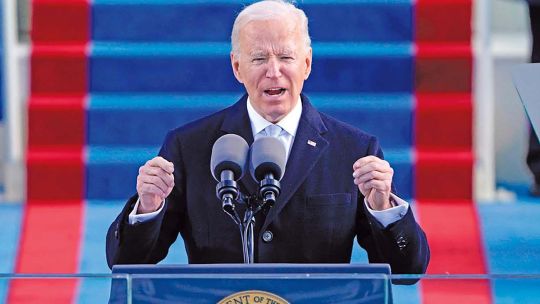 Esperado. Acto de asunción del presidente Joe Biden y Kamala Harris.