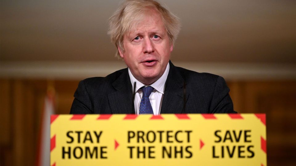 Prime Minister Boris Johnson Leads Coronavirus Press Conference
