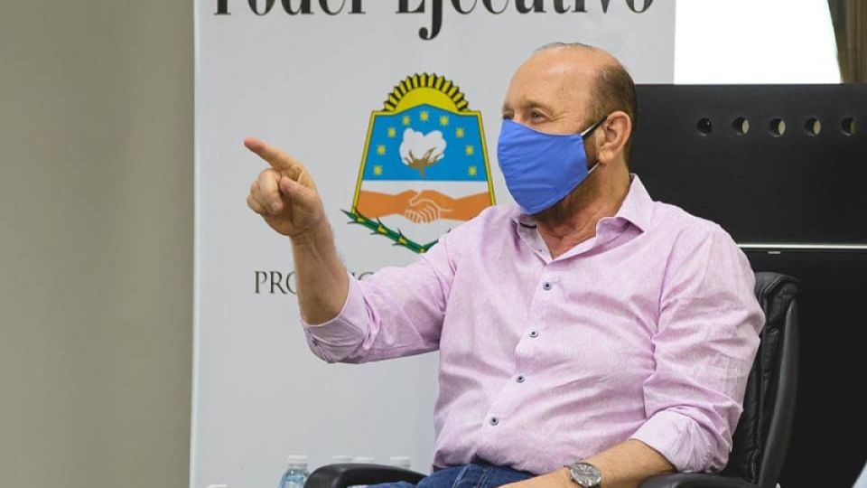 El gobernador de Formosa, Gildo Insfrán.