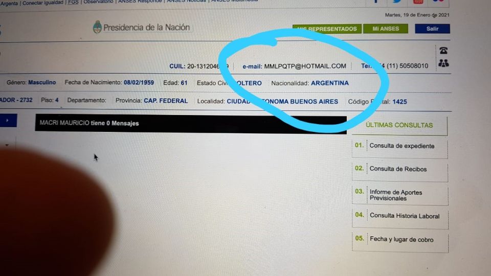 Macri Anses