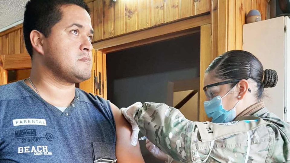 Coordinación. Hay un enlace militar en cada uno de los 24 distritos.
