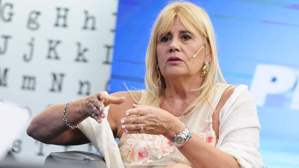 La ministra de Justicia Marcela Losardo, en la entrevista con Jorge Fontevecchia.