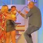 Morena y Jorge Rial
