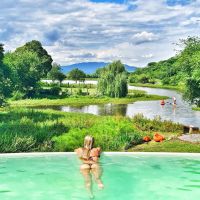 Las paradisíacas vacaciones de Nicole Neumann en Salta