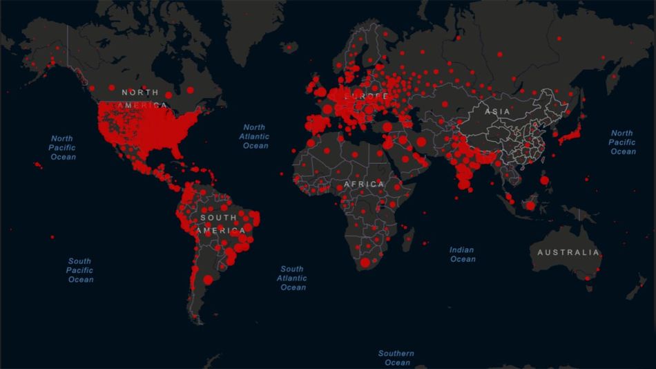 mapa del coronavirus 20210125