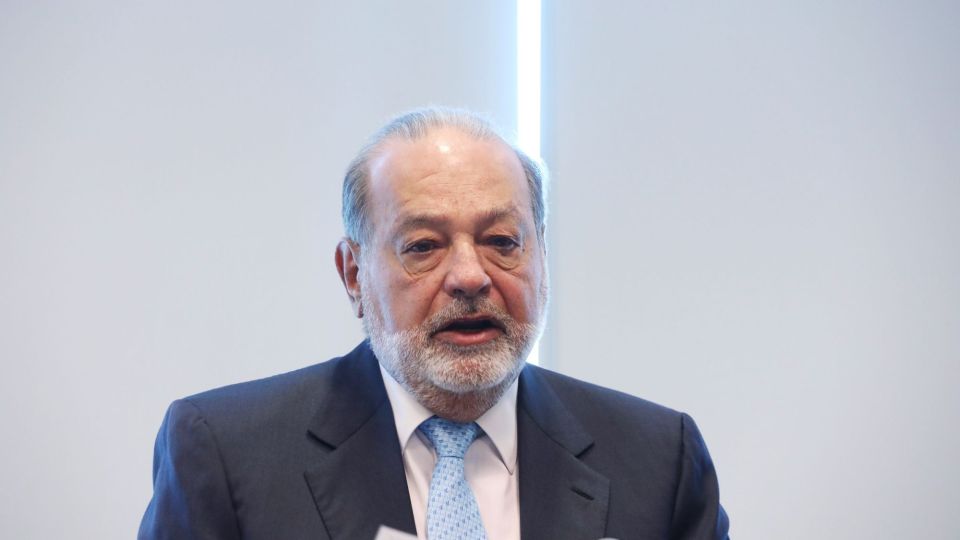 Billionaire Carlos Slim Holds News Conference