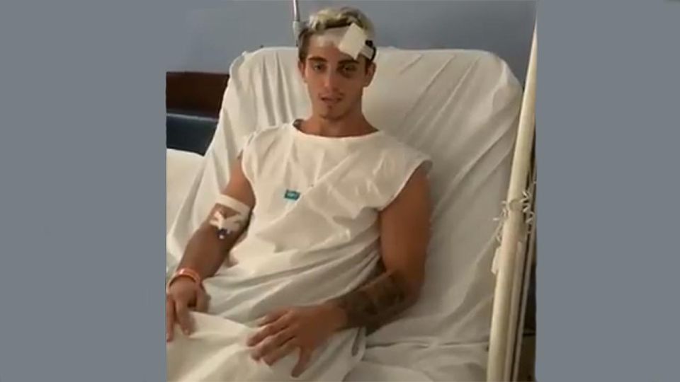 Matías Montín, el joven agredido en un boliche de Mar del Plata