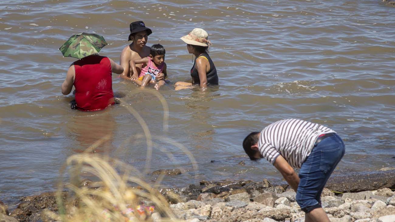 Ola de calor en Buenos Aires.