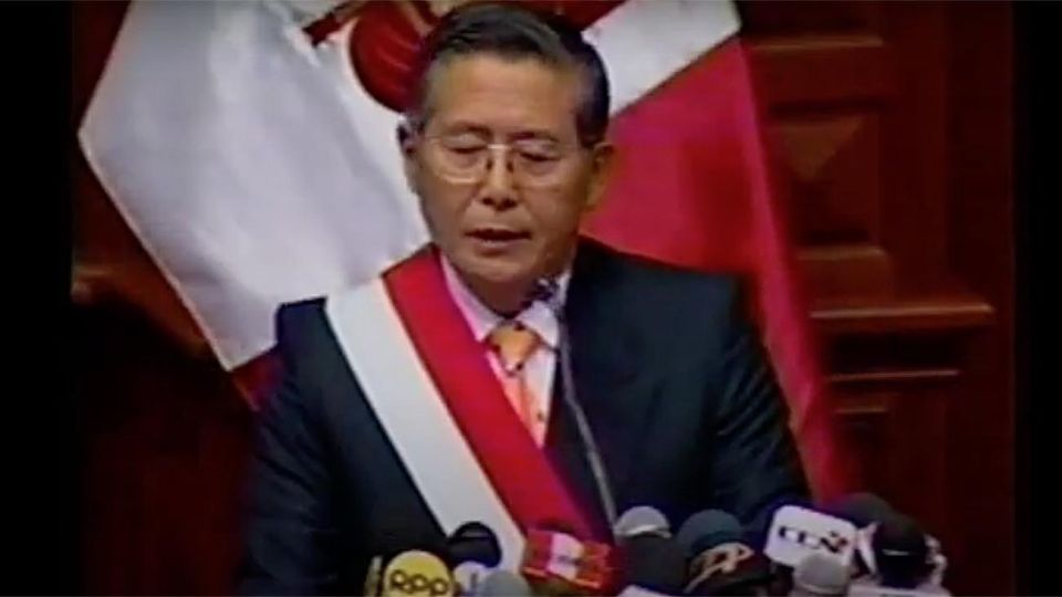 Alberto Fujimori expresidente de Perú