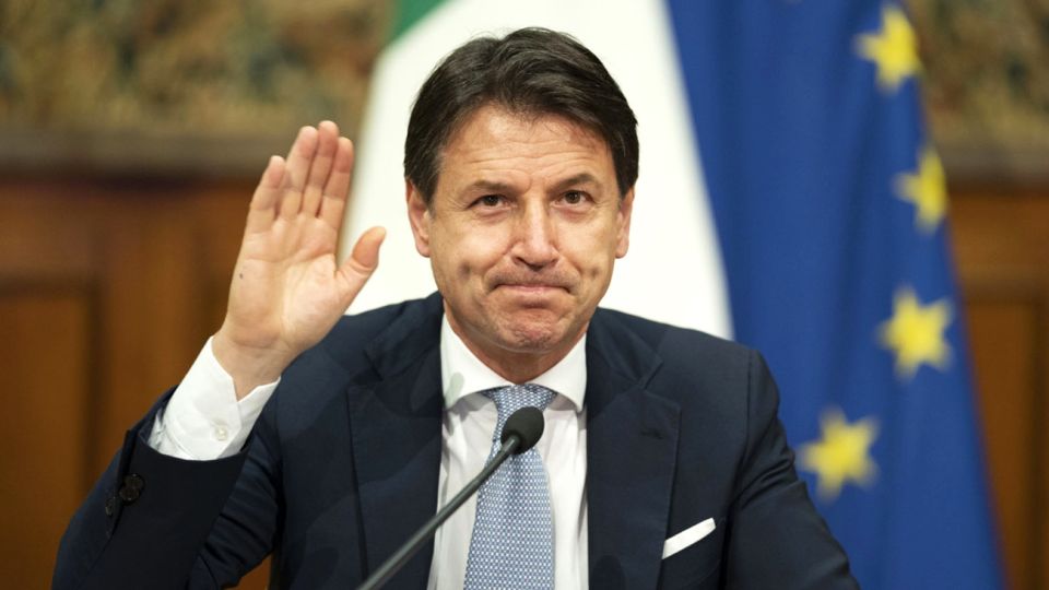 Giuseppe Conte, ex primer ministro italiano.