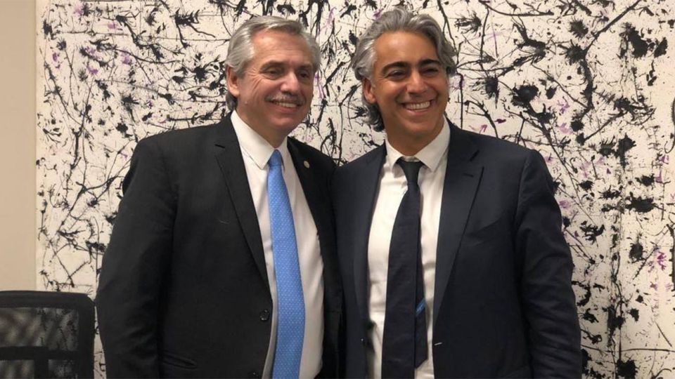 Alberto Fernández y Marco Enríquez-Ominami en 2019