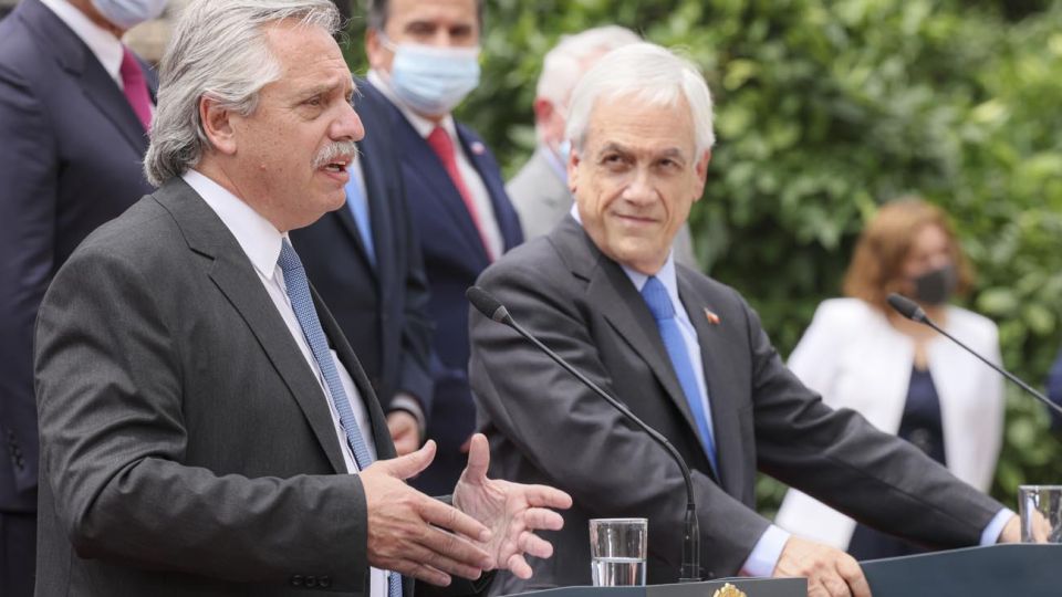 Gira del presidente Alberto Fernández en Chile