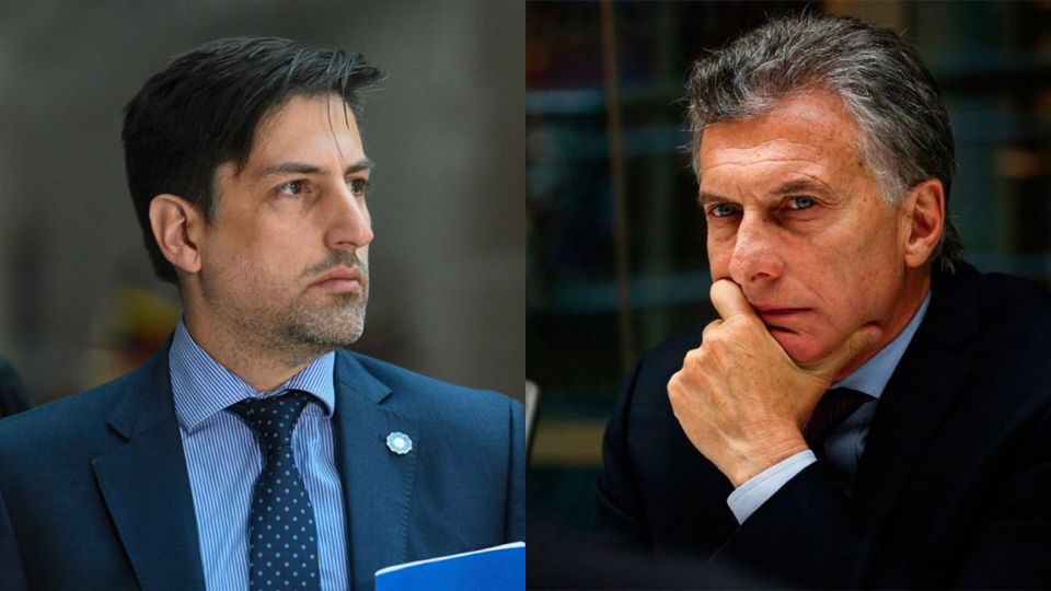 Nicolás Trotta y Mauricio Macri