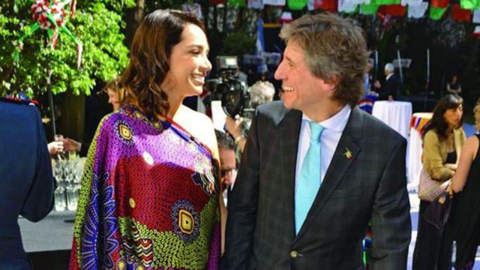 Graciela De La Fuente y Amado Boudou
