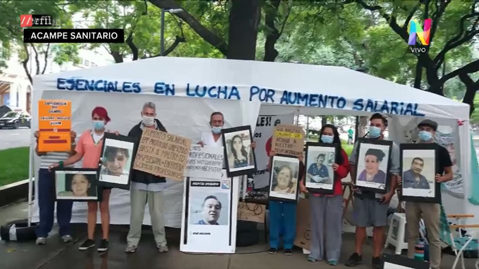 Los trabajadores de la Salud exigen mejoras salariales y de las condiciones laborales
