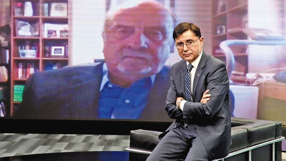 Ricardo Recondo, en la entrevista con Jorge Fontevecchia.