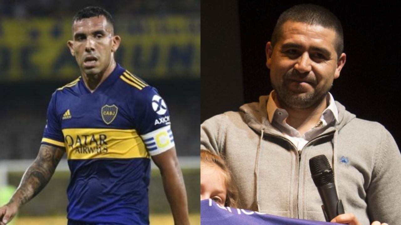 442 | Carlos Tevez: "Mi relación con Riquelme está muy bien"