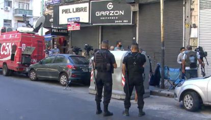 Allanamiento en el local de Balvanera denunciado