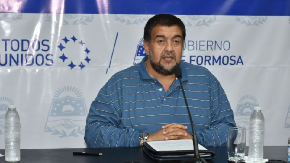 Jorge Abel González, ministro de Gobierno de la provincia de Formosa: