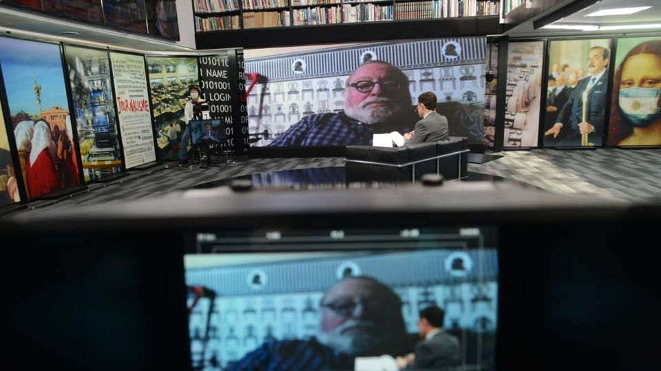 Fernando Savater, en la entrevista con Jorge Fontevecchia.
