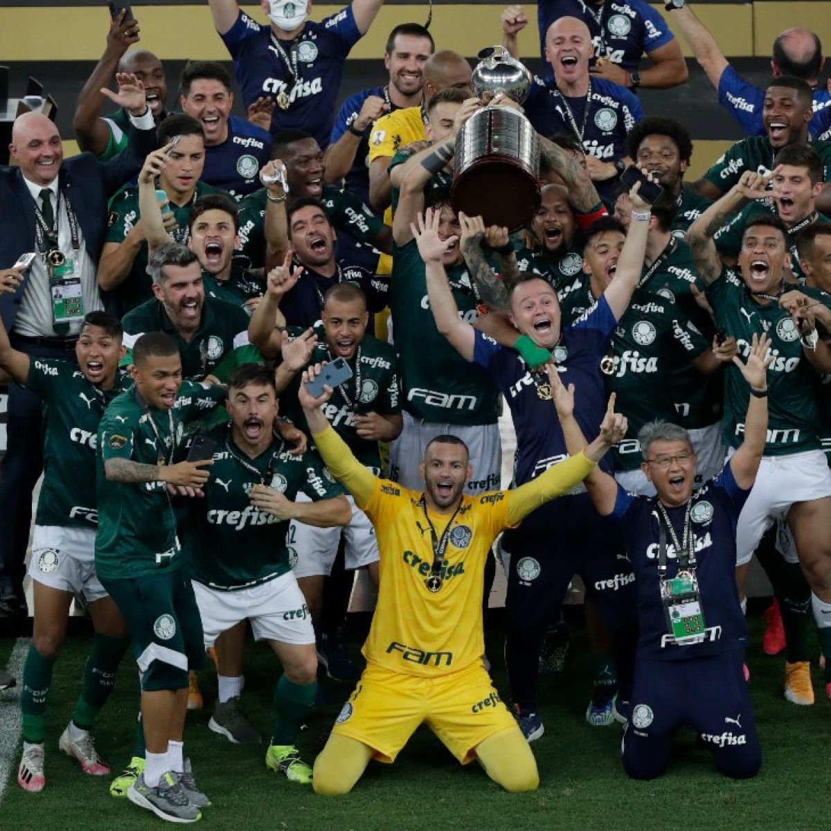442 Palmeiras Le Gano A Santos Y Se Corono Campeon De La Copa Libertadores 2020