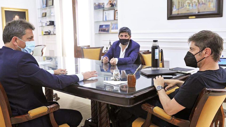 Post compra. Figoli se reunió el jueves con Massa y Kicillof para ver la reapertura del Parque.