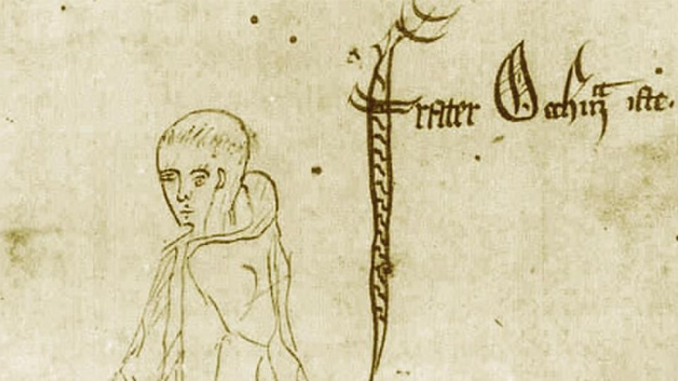 Una imagen de su época que ilustra la idea formulada por Guillermo de Ockham.