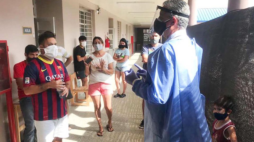 No vio nada. Pietragalla, secretario de DD.HH., hizo una penosa visita a Formosa.