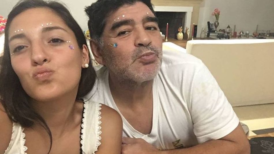 Jana Maradona y Diego Maradona 0102