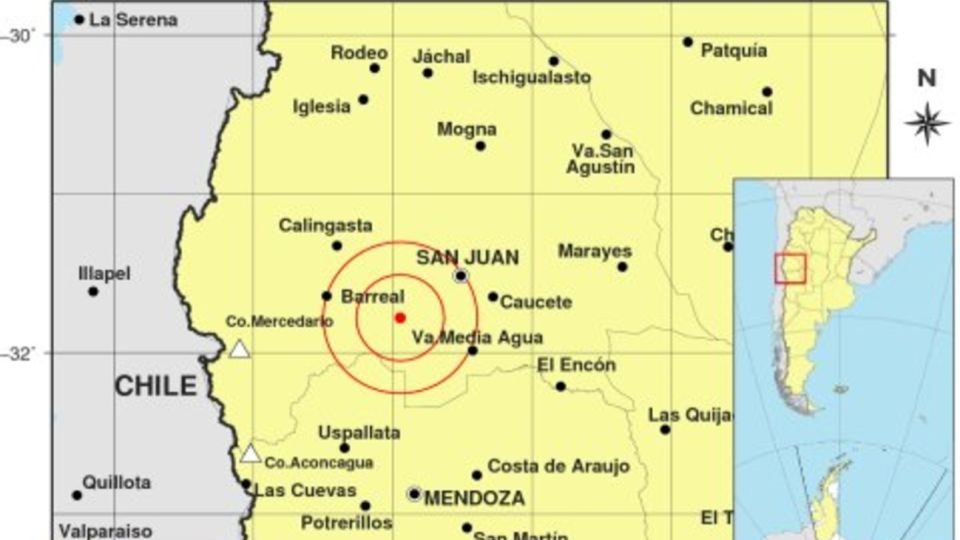 La provincia de San Juan experimentó su segundo sismo desde el pasado 18 de enero.