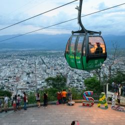 Cerro San Bernardo en Salta capital (foto Osvaldo Orlandi).