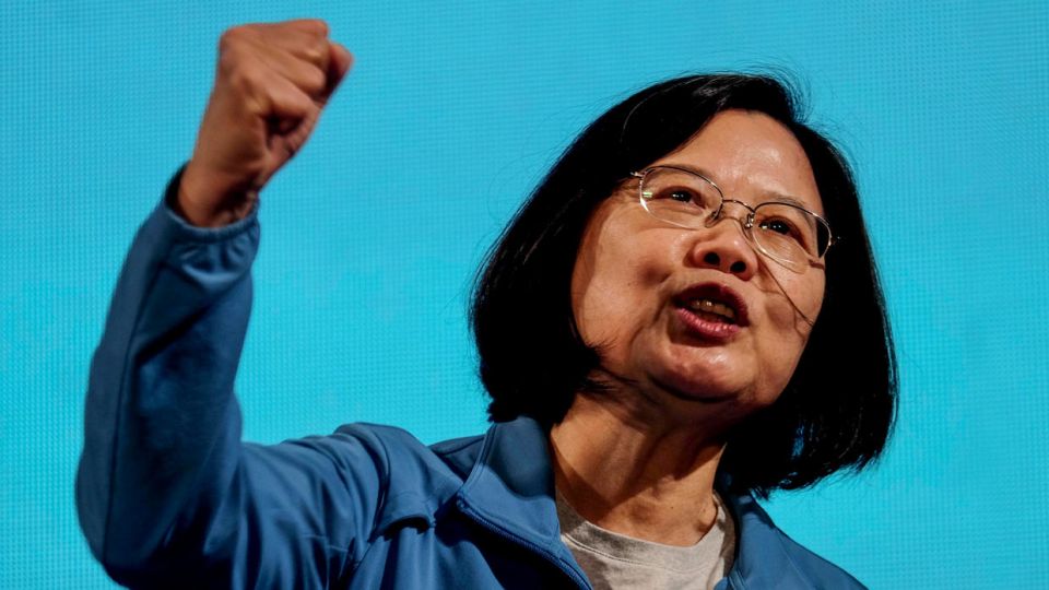 La presidenta taiwanesa, Tsai Ing-wen, vive un momento de popularidad por su manejo de la pandemia.