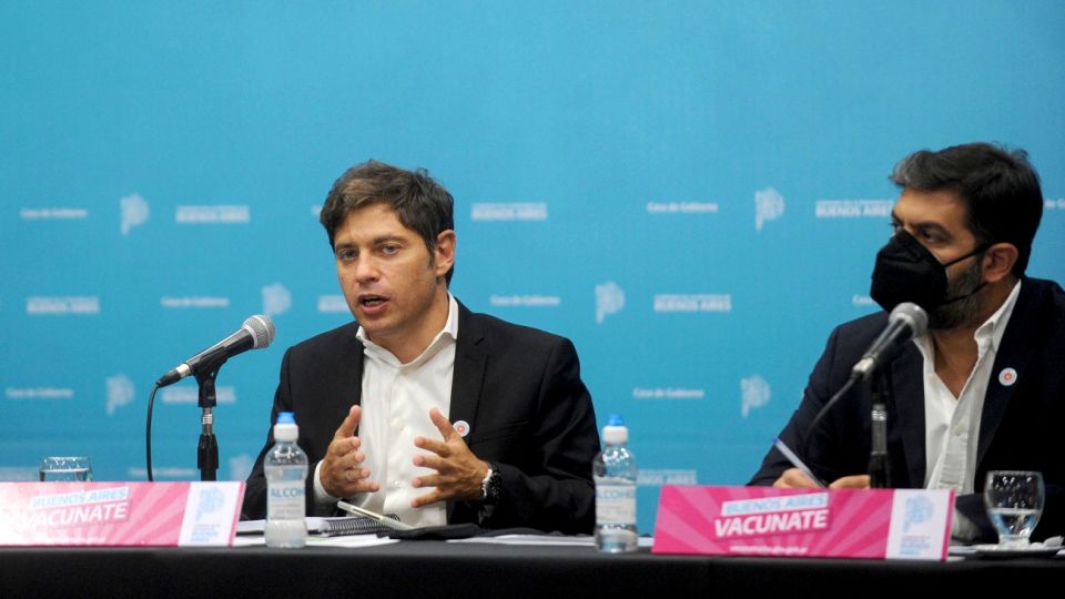 Axel Kicillof, gobernador bonaerense.