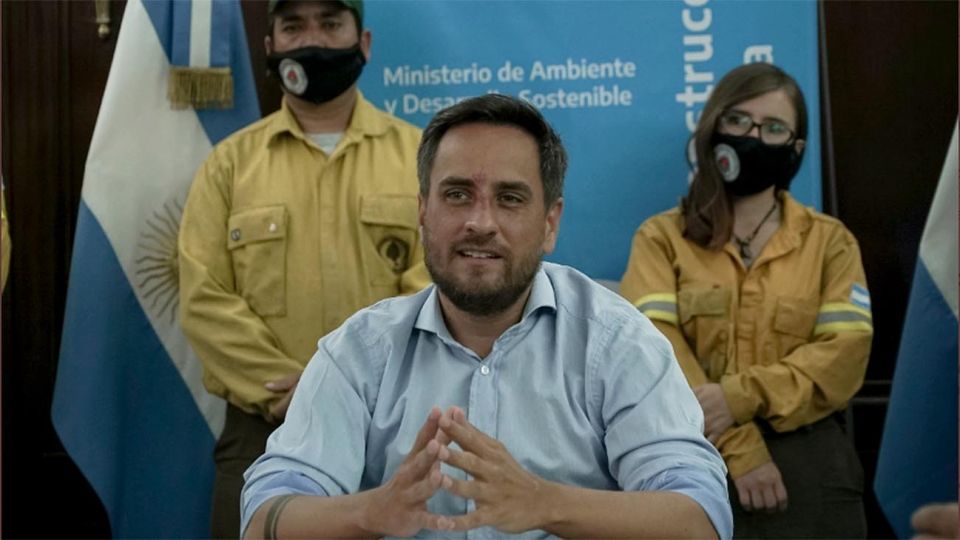 Juan Cabandié, ministro de Medio Ambiente