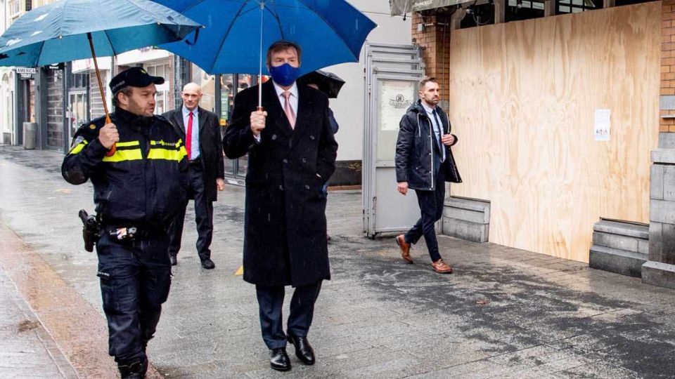 Reyes Holanda disturbios