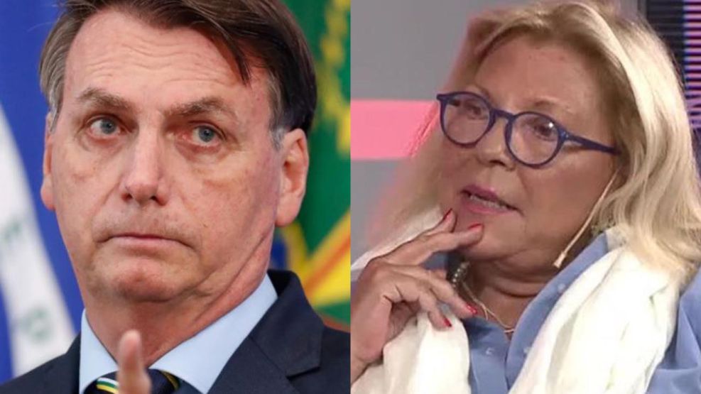 Bolsonaro y  Carrió.20210202
