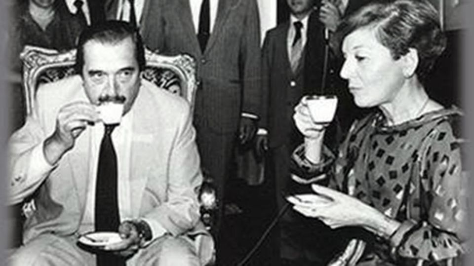Isabelita con Raúl Alfonsín 20210203