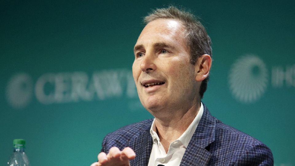 Jeff Bezos Andy Jassy Amazon
