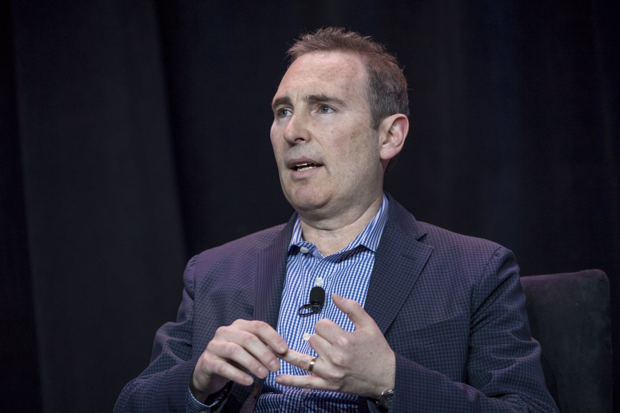 Amazon Web Services Head Andrew Jassy Speaks At The AWS Summit